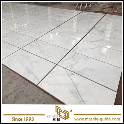 Placi de podea din marmură albă orientală