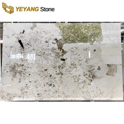 Pandora Green Marble Luxury Quartzit Placa Pentru Masa de Sufragerie