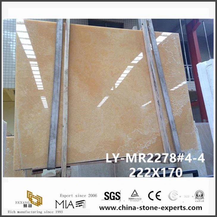 Chineză Natural galben ONYX jad piatra pentru faianta de bucatarie si blatul Design