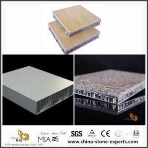 Panou din aluminiu de tip fagure de perete compozit cu marmură pentru design bucătărie și baie