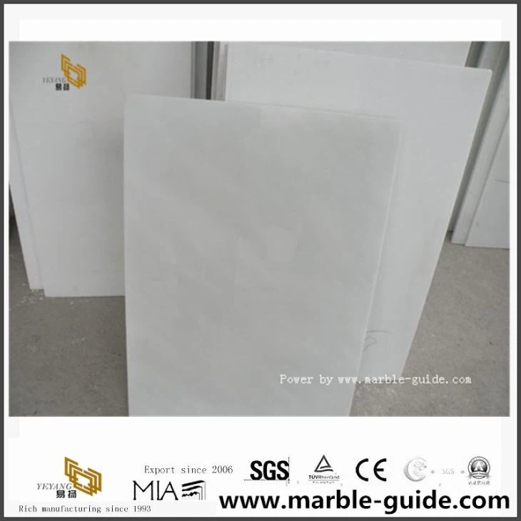 Placi din marmură albă din China Han pentru proiectarea plăcilor de pardoseală pentru baie