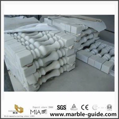 Marmură albă balustrade Balustrade Balustrade cu cost redus