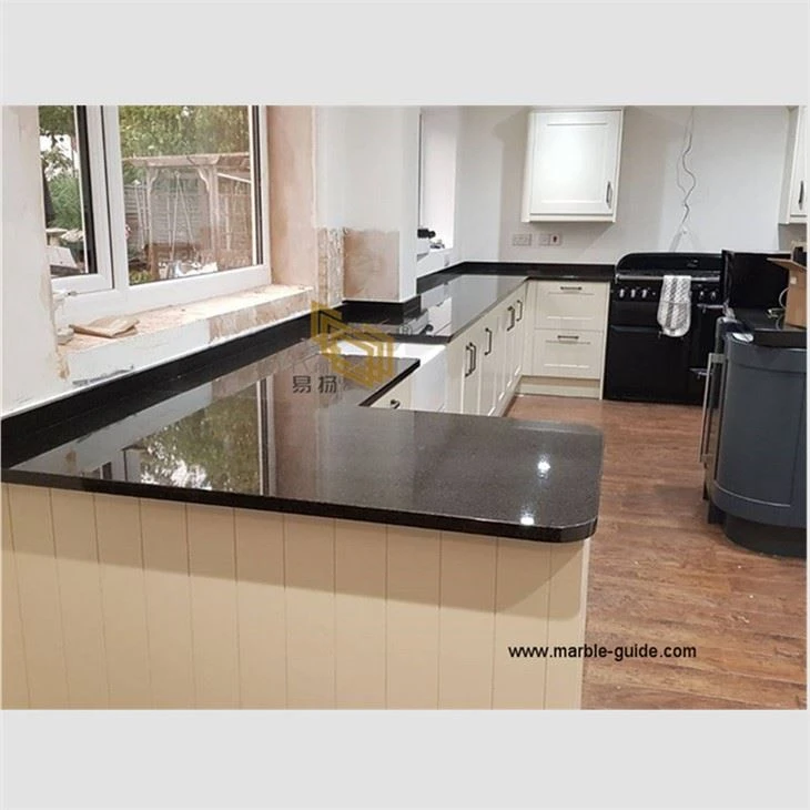 Blaturi de granit de perle negre braziliene